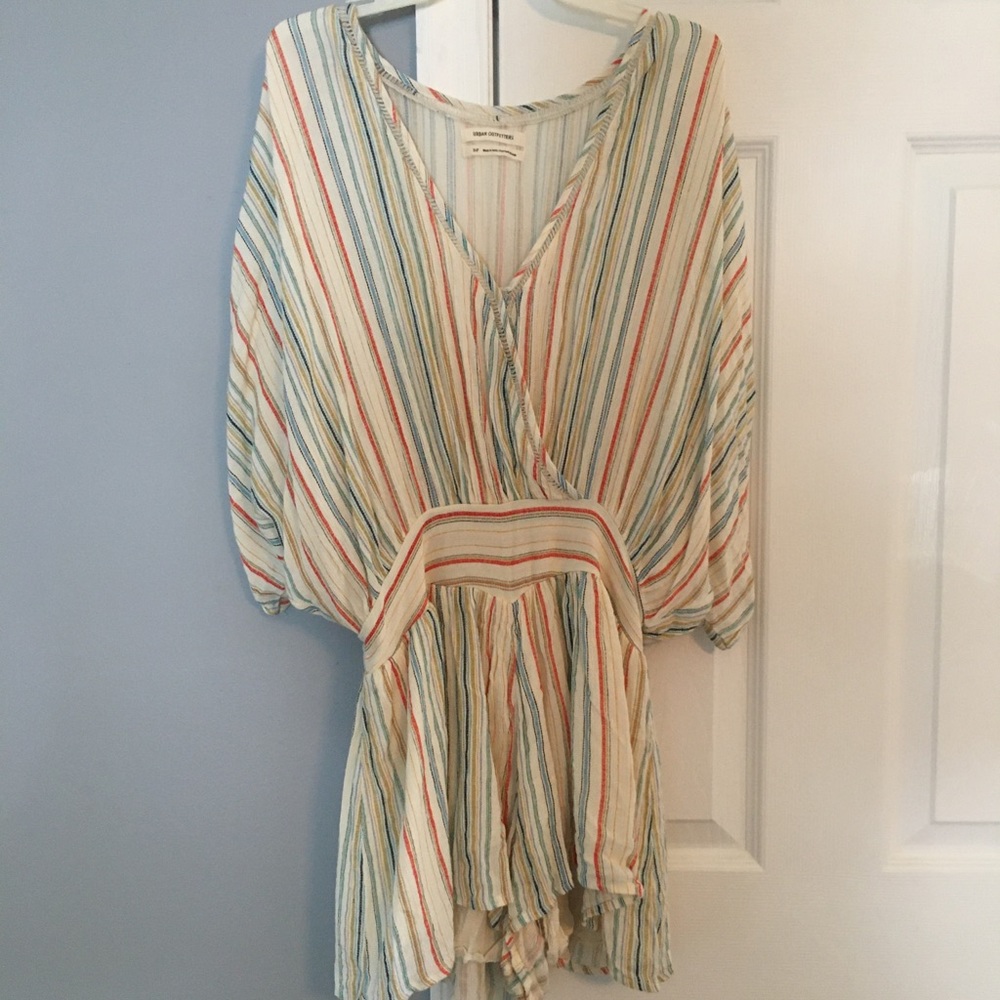 Urban Outfitters Striped Romper